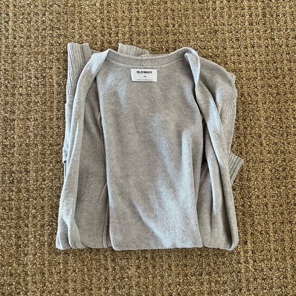 Old Navy Textured Open-Front Sweater Cardigan - Picture 9 of 10